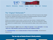 Tablet Screenshot of newtonbroom.com